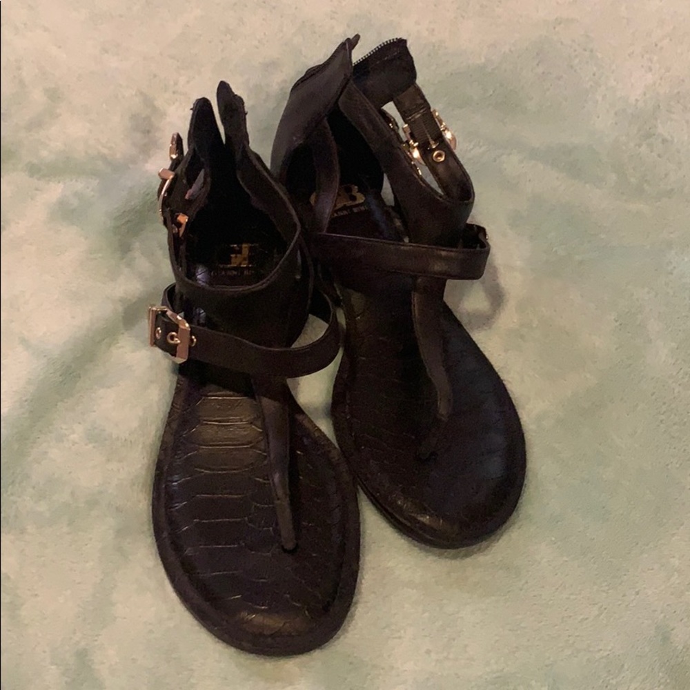 Black Sandals